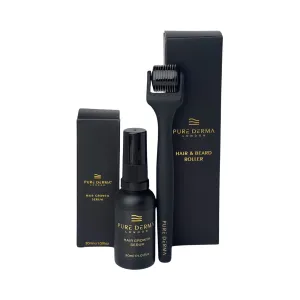 4 in 1 Hair Growth Kit with Microneedling Technology