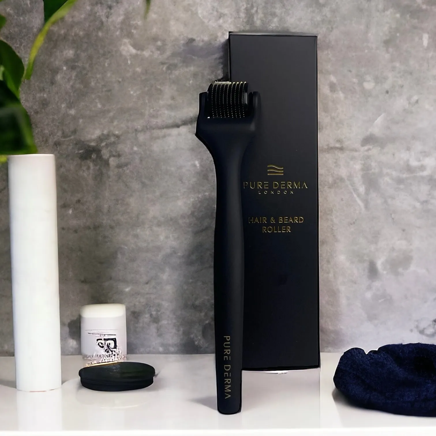 4 in 1 Hair Growth Kit with Microneedling Technology