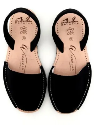 Avarcas | Black Nubuck