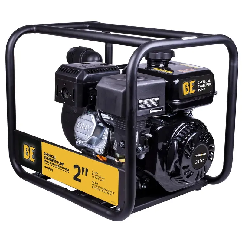 BE NP-2070R 2-Inch Poly Chemical Transfer Pump - 158 GPM