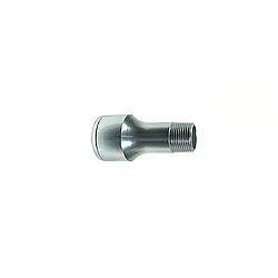 CSR Performance Water Pump Fitting - 3/4 in NPT Male to 1-3/4 in Hose Barb - 3 in Long - Clear Anodized