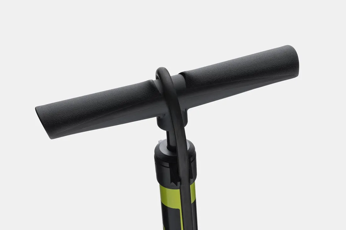 Essential Floor Pump Yellow
