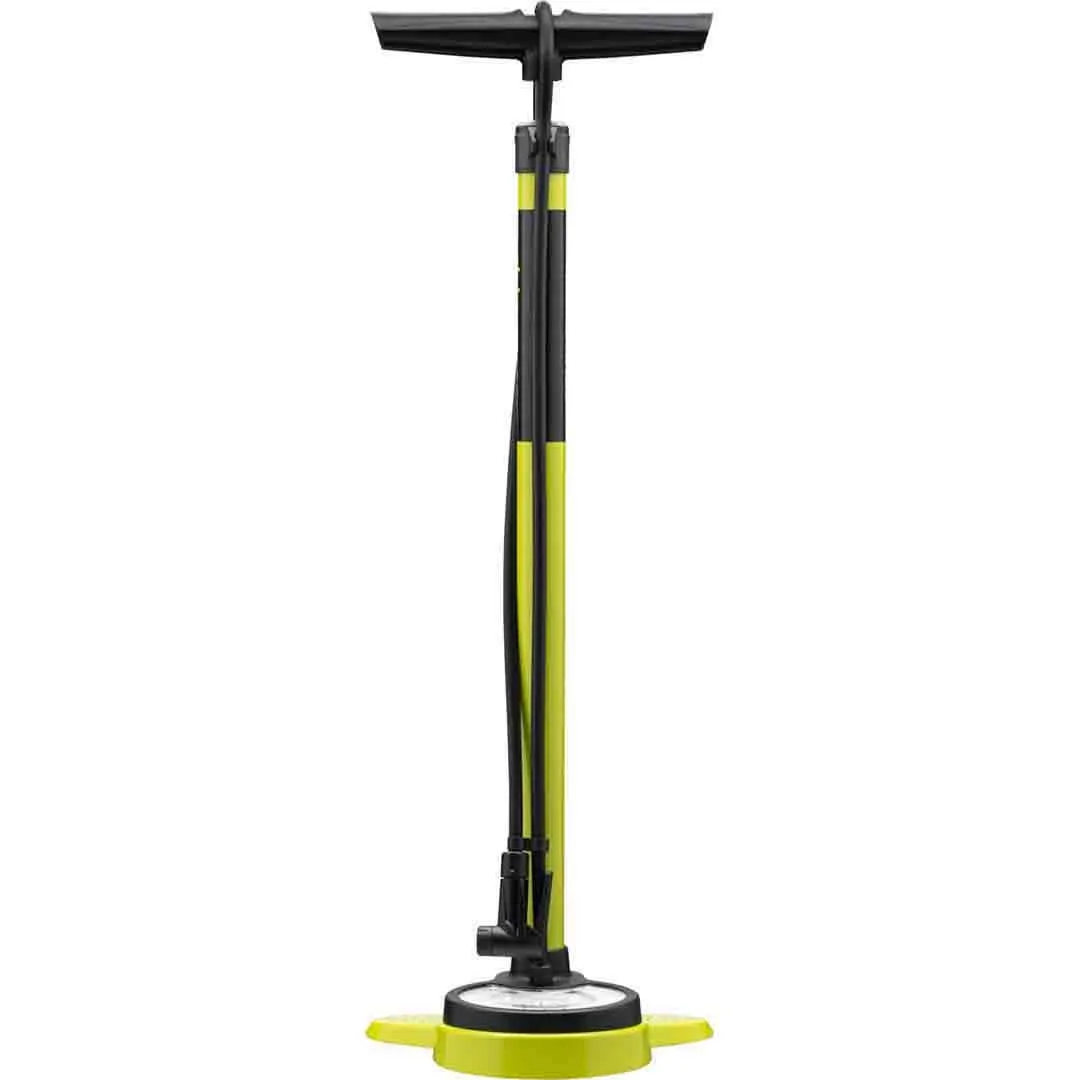 Essential Floor Pump Yellow