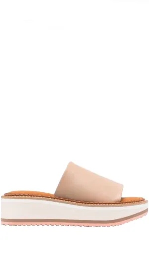 Fast Nude Slip-On Mules