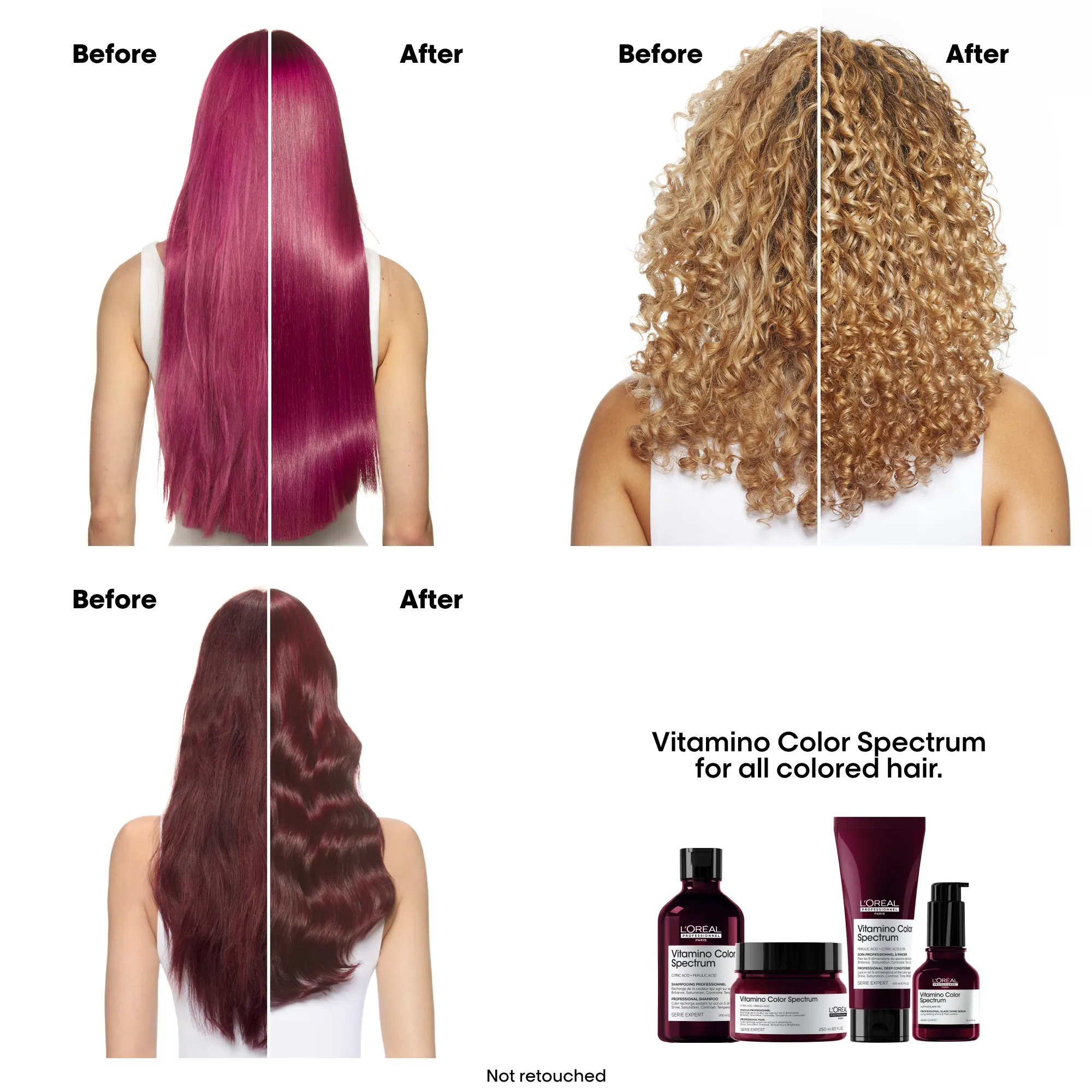 L'Oreal Professionnel Serie Expert Vitamino Colour Spectrum Shampoo, Mask & Serum Trio
