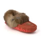 Manitobah Women's Tipi Suede Moccasin