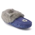 Manitobah Women's Tipi Suede Moccasin