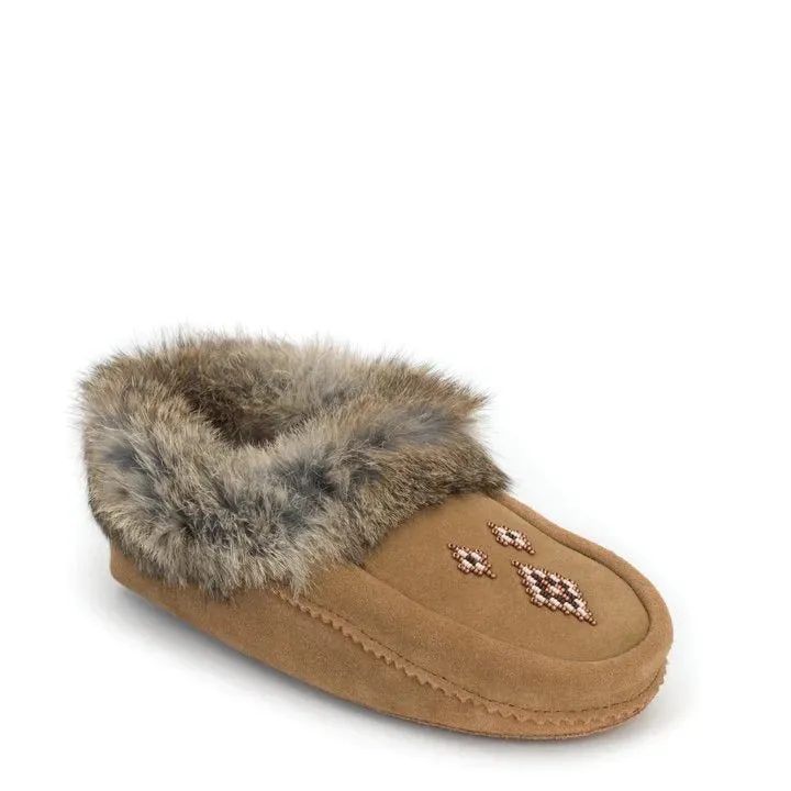 Manitobah Women's Tipi Suede Moccasin