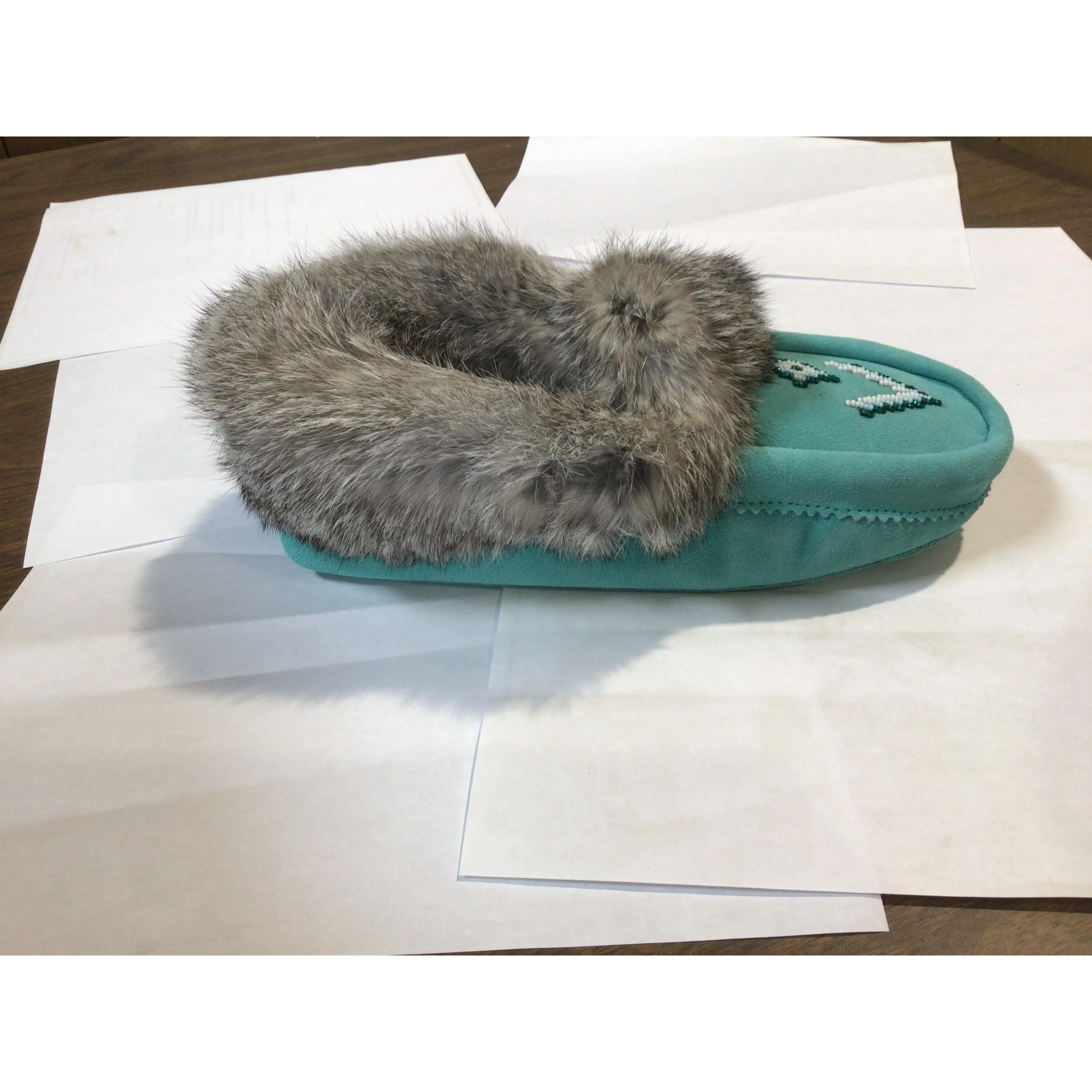 Manitobah Women's Tipi Suede Moccasin