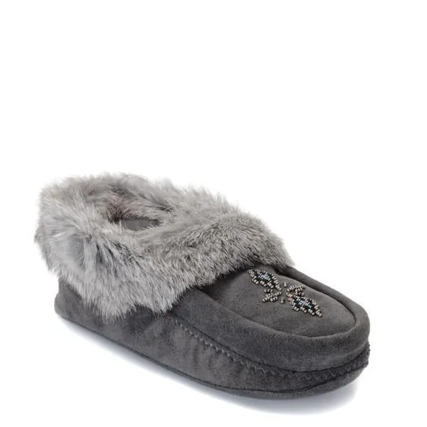 Manitobah Women's Tipi Suede Moccasin