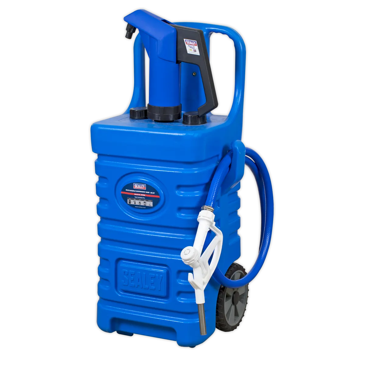 Mobile Dispensing Tank 55L with AdBlue¨ Pump - Blue