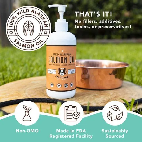 NATURAL DOG COMPANY - Wild Alaskan Salmon Oil