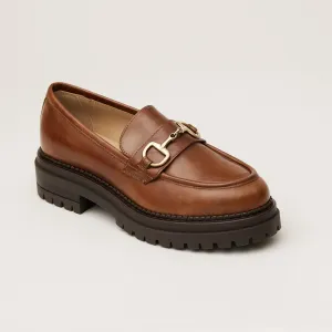 NeroGiardini Tan Leather Moccasins