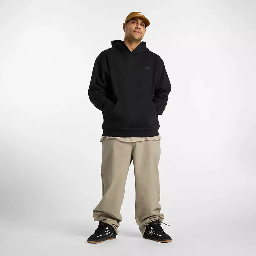 New Balance Numeric French Terry Hoodie Hooded Sweatshirt - Black BK