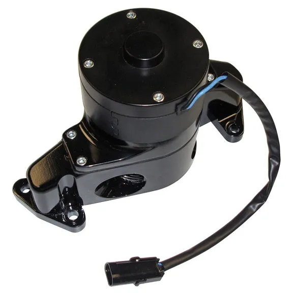Proform Electric Water Pump - 1 in NPT Female Inlet - Adapter / Gaskets / Hardware - Billet  - Black Powder Coat - Small Block Chevy