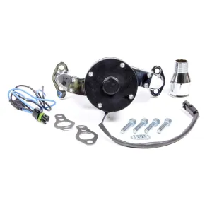 Proform Electric Water Pump - 1 in NPT Female Inlet - Adapter / Gaskets / Hardware - Billet  - Chrome - Small Block Chevy