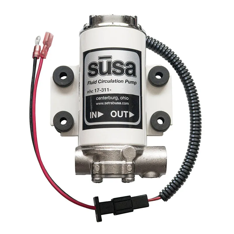 Setrab Fluid Cooler Pump - 0.9 gpm - 6 AN Male Inlet - 6 AN Male Outlet 17-311-06-0005