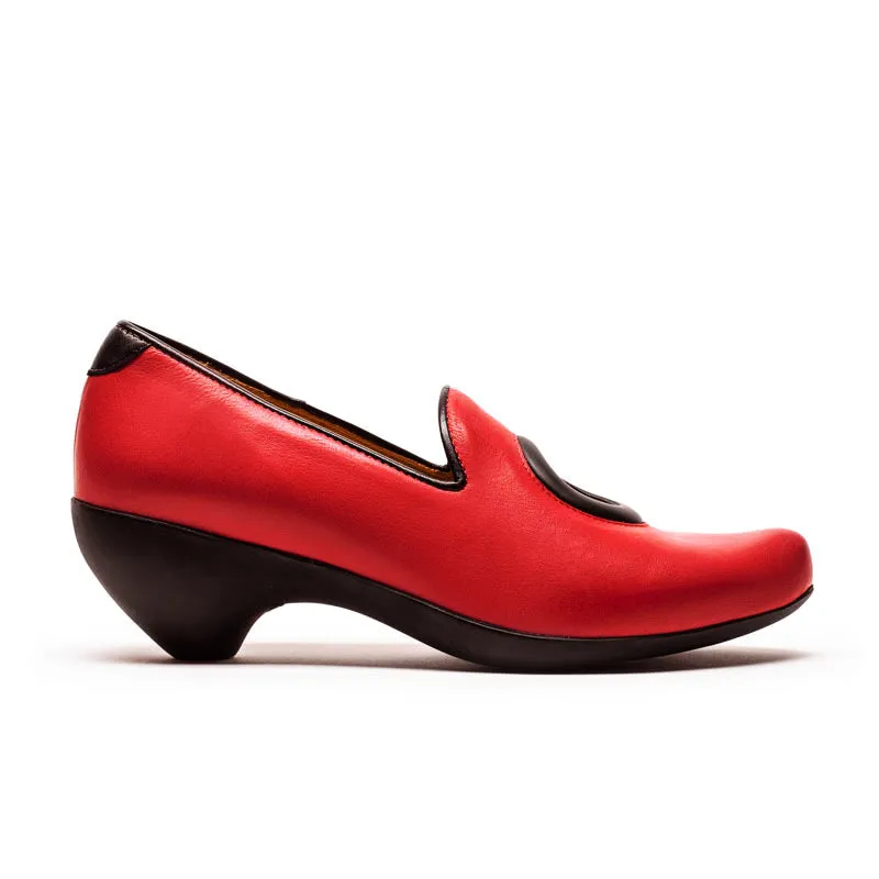 SS24 PEG Tomato | Leather Pumps