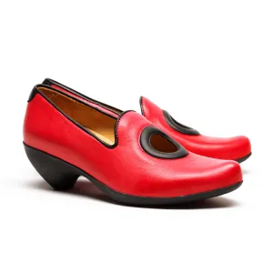 SS24 PEG Tomato | Leather Pumps