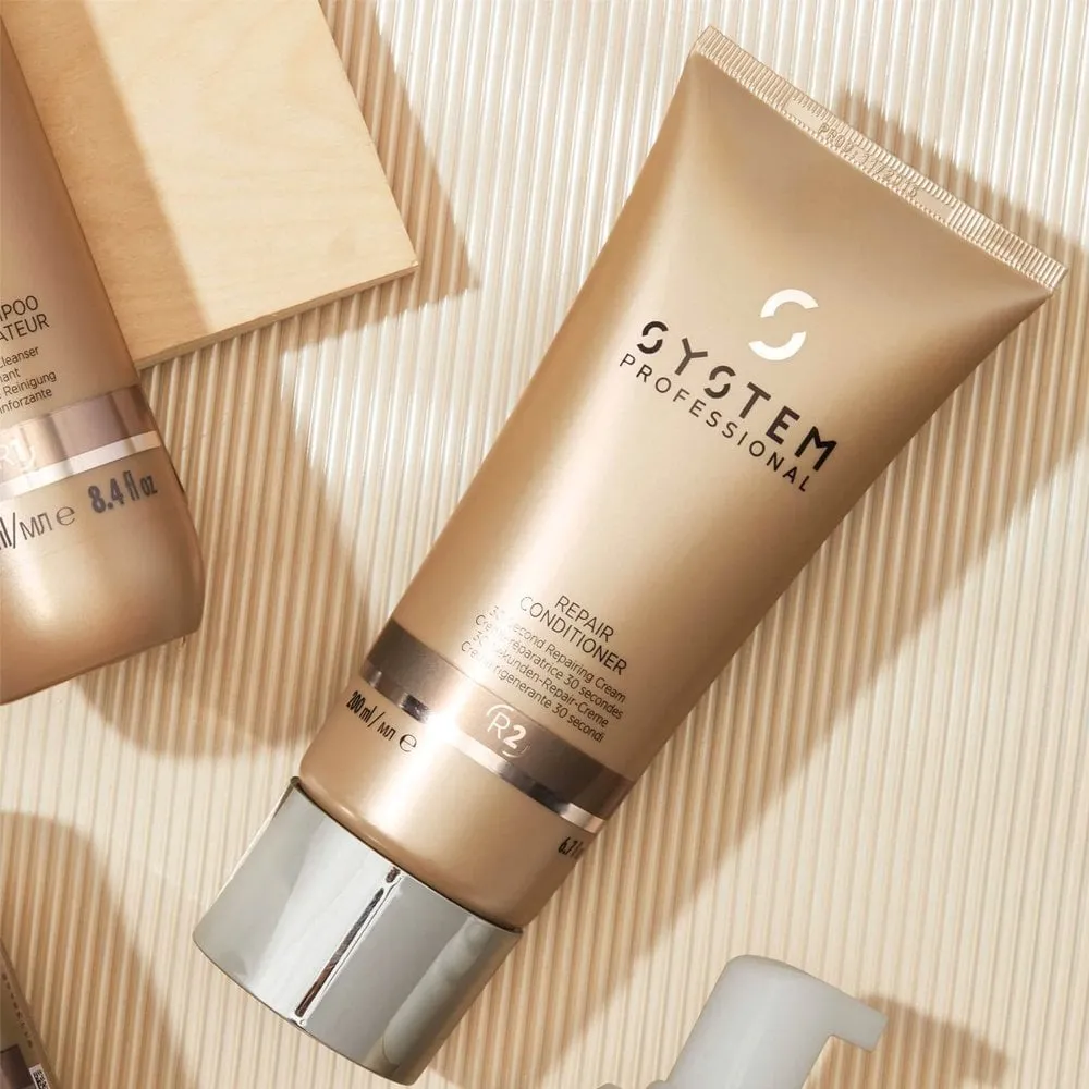 System Professional Repair Shampoo 250ml & Conditioner 200ml Twin
