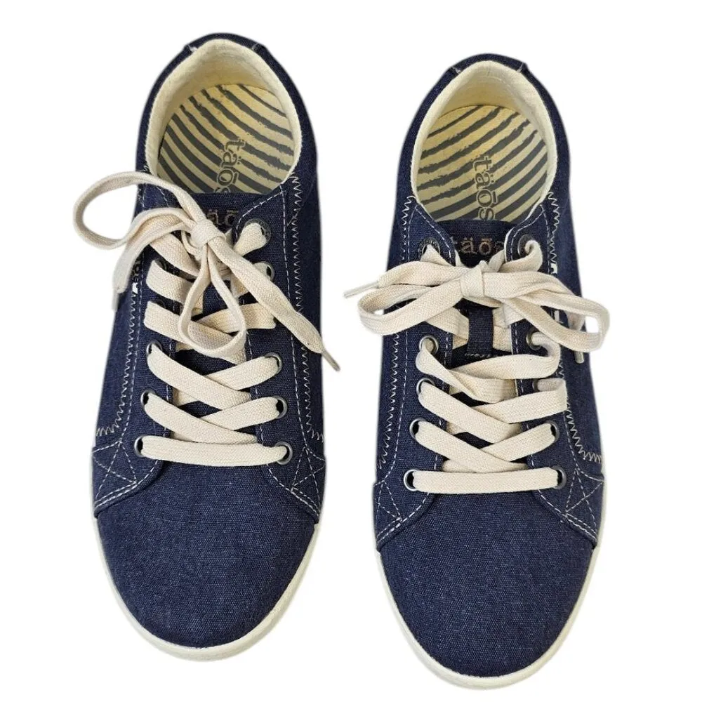 Taos Womens Star Canvas Low Top Sneakers