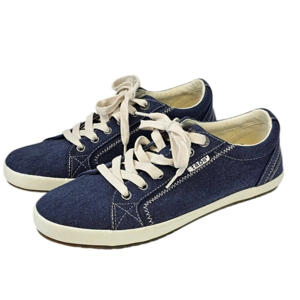 Taos Womens Star Canvas Low Top Sneakers