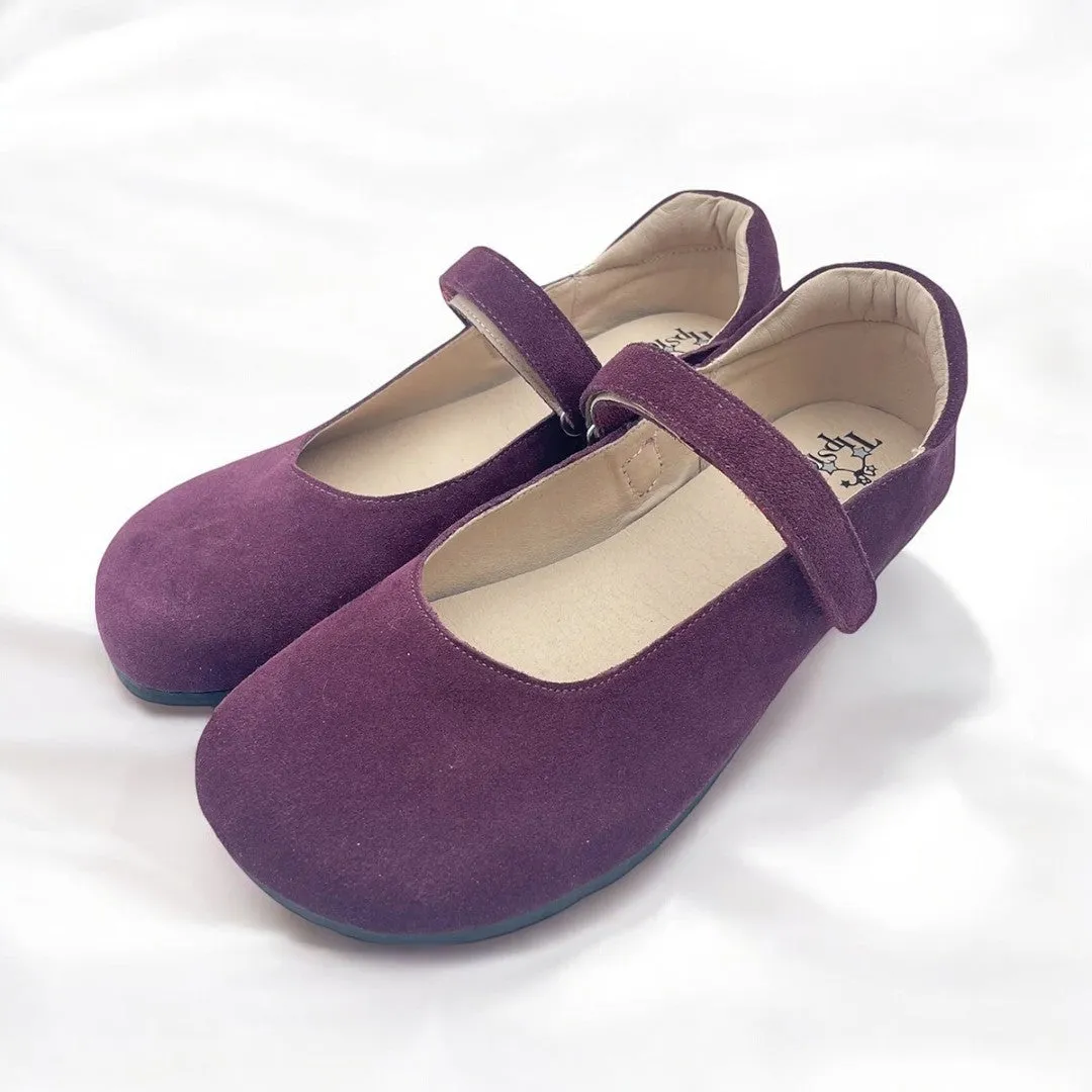 Tipsietoes Barefoot Suede Flats – Designed for Healthy Feet