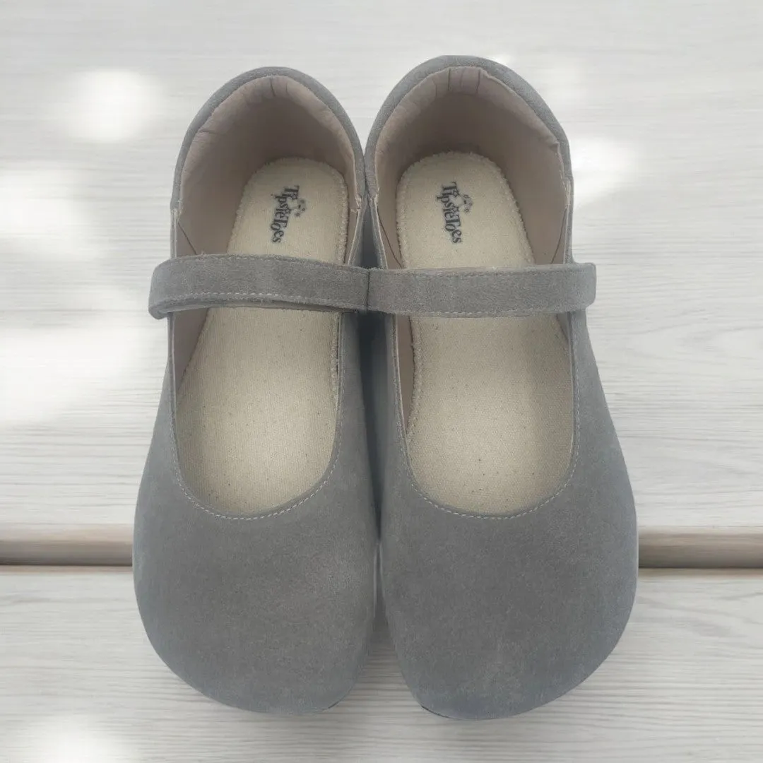 Tipsietoes Barefoot Suede Flats – Designed for Healthy Feet