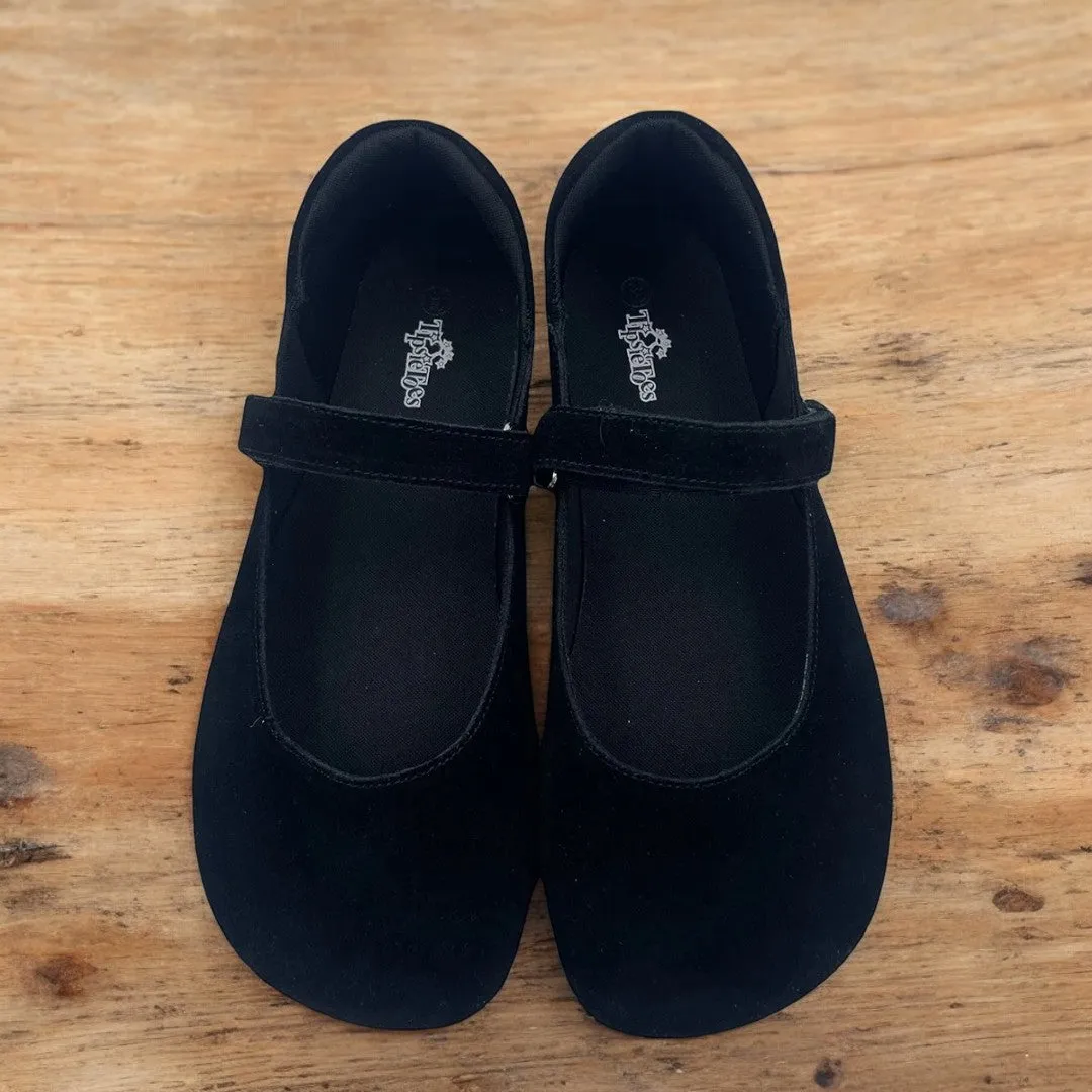 Tipsietoes Barefoot Suede Flats – Designed for Healthy Feet