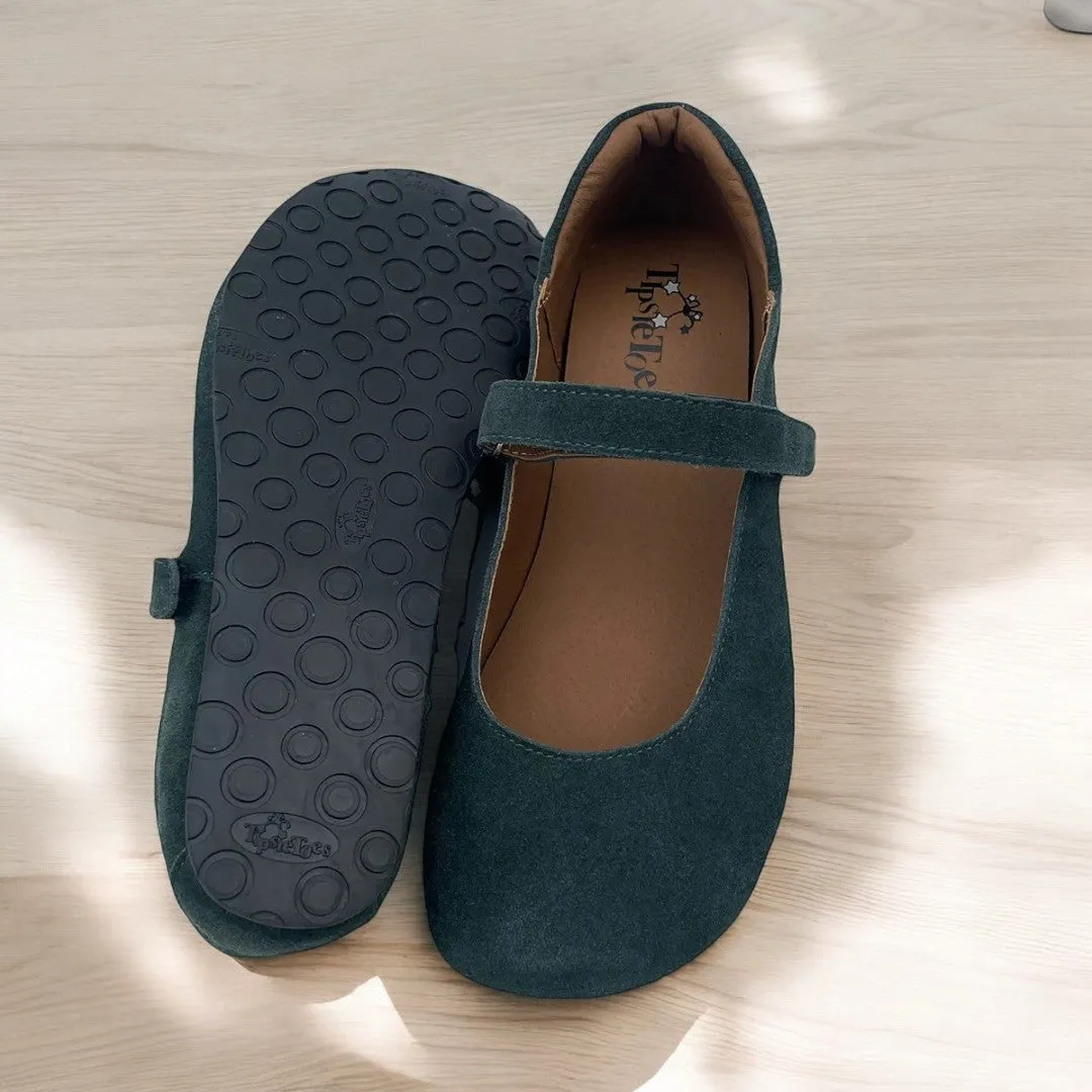 Tipsietoes Barefoot Suede Flats – Designed for Healthy Feet