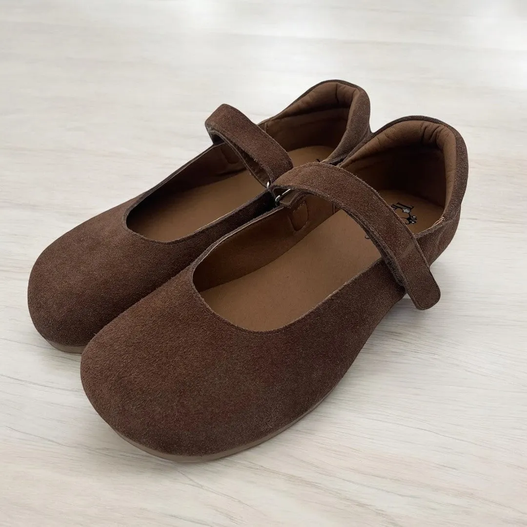 Tipsietoes Barefoot Suede Flats – Designed for Healthy Feet
