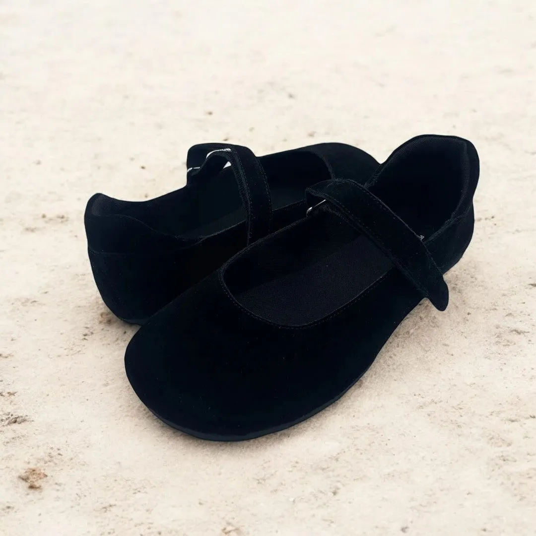 Tipsietoes Barefoot Suede Flats – Designed for Healthy Feet