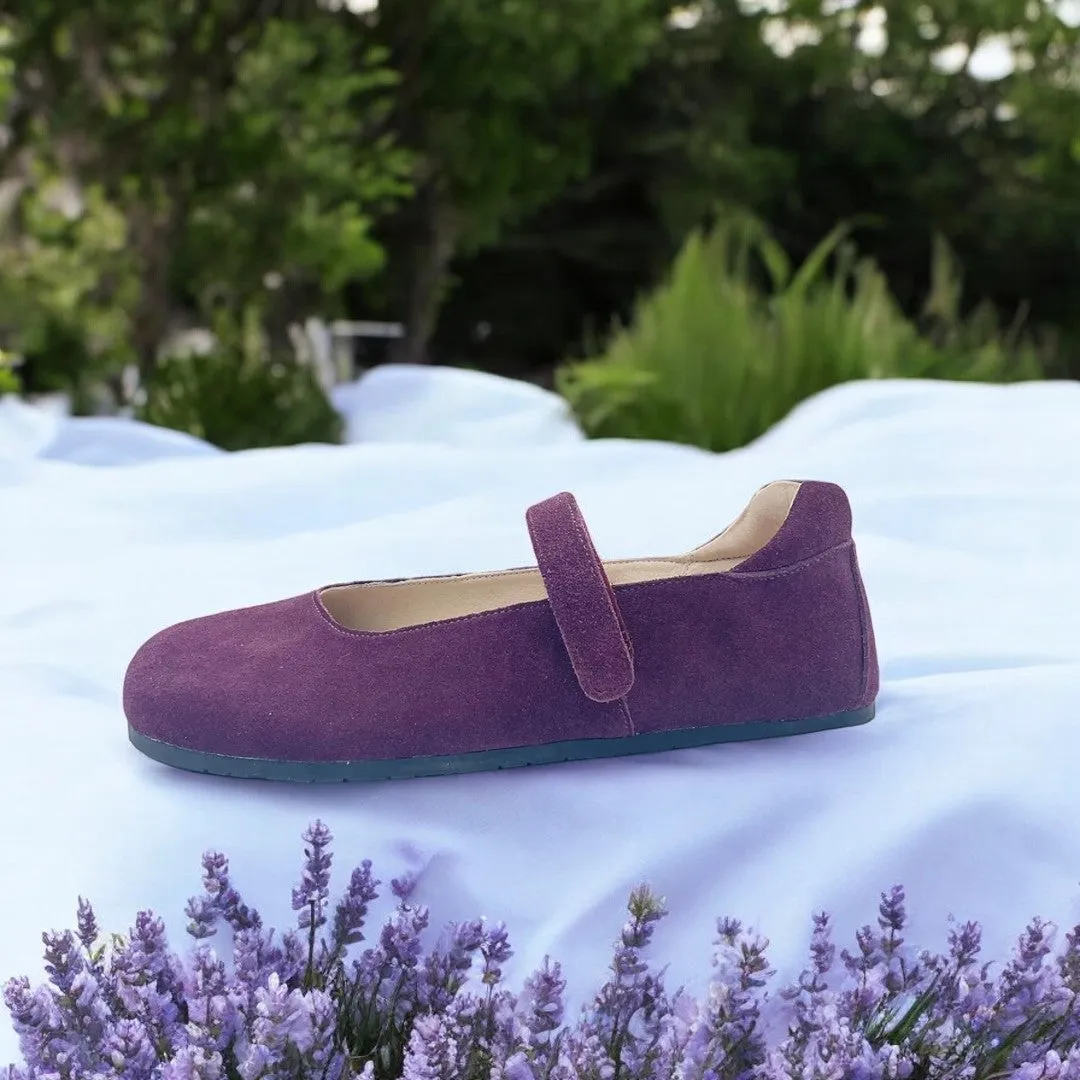 Tipsietoes Barefoot Suede Flats – Designed for Healthy Feet