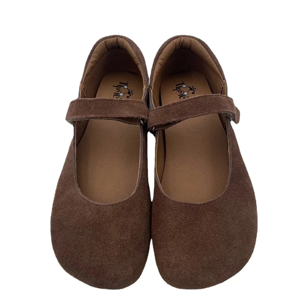 Tipsietoes Barefoot Suede Flats – Designed for Healthy Feet