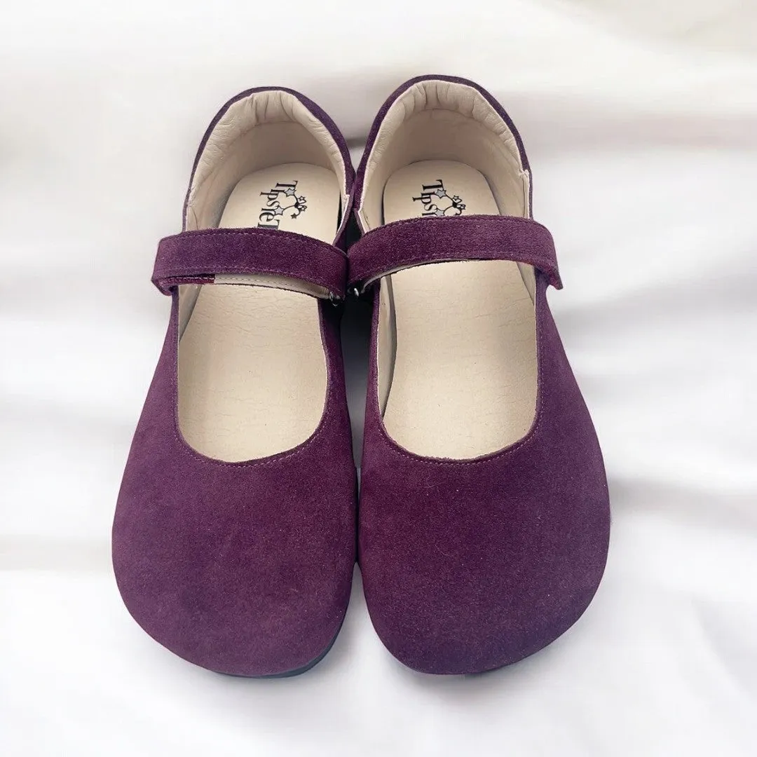 Tipsietoes Barefoot Suede Flats – Designed for Healthy Feet