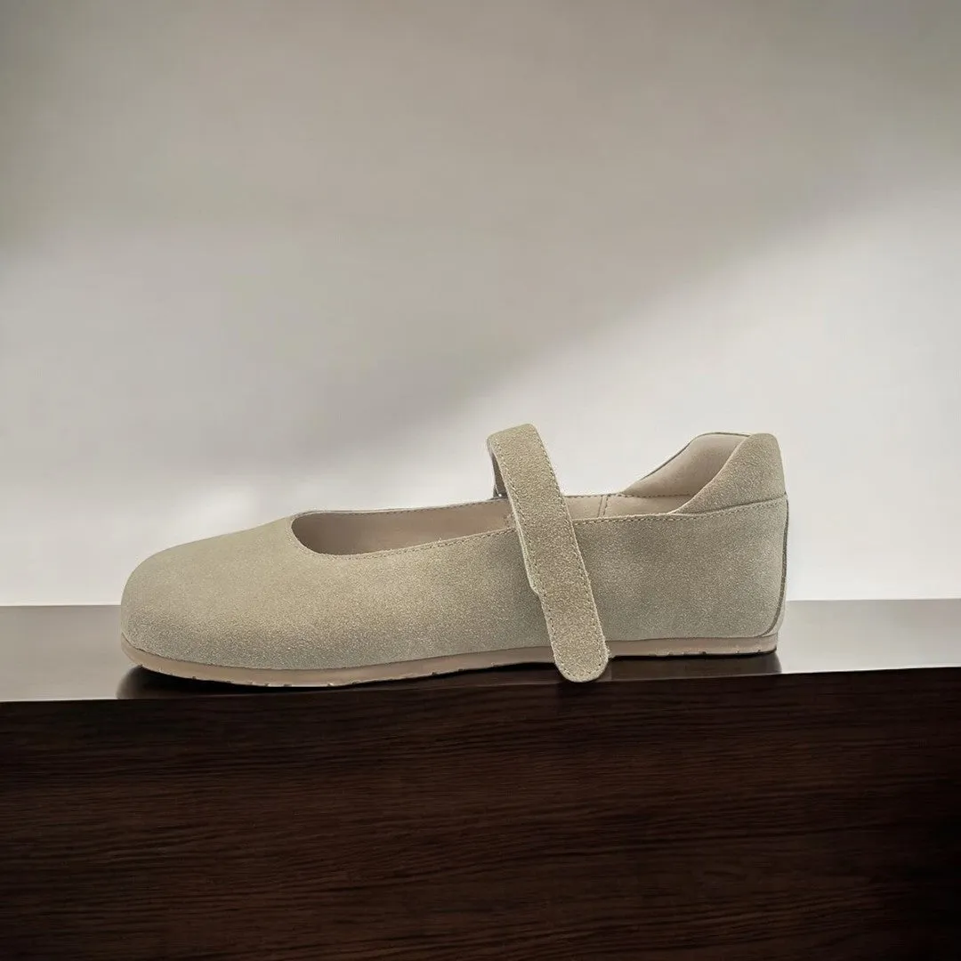 Tipsietoes Barefoot Suede Flats – Designed for Healthy Feet
