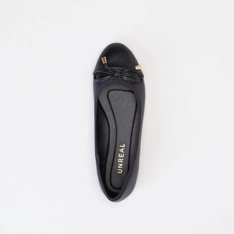Unreal Women Ballet Pump With Toe Cap _ 150832