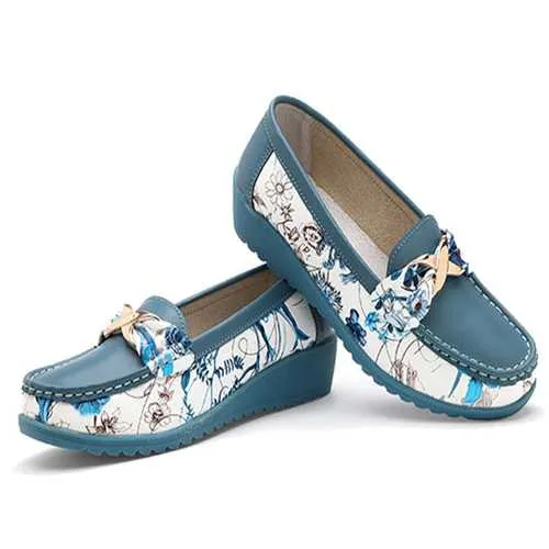 Women Fashion Flat Shoes Round Toe Soft Sole Flats Slip On Ballet Bowknot Loafers