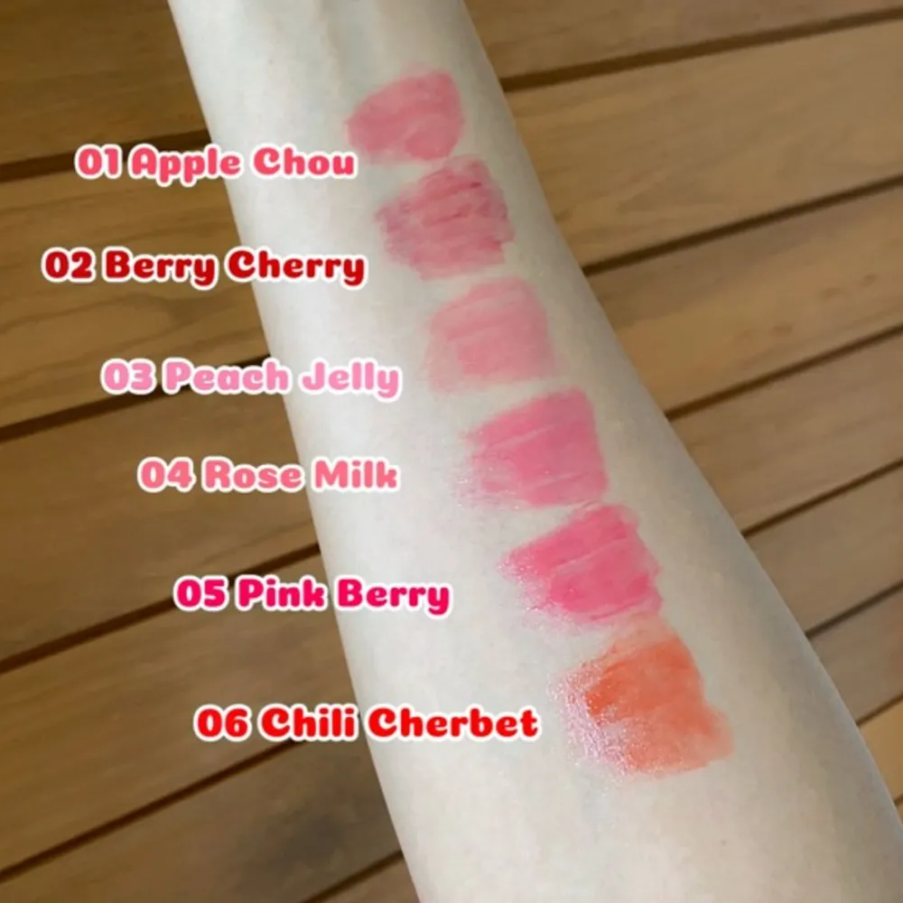 Zignature Maxx Cover Lip Plumping Gloss #01 Apple Chou